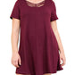 Entro - Modal Strappy Tee Shirt Dress - Plus