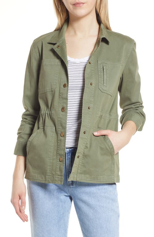 Caslon Utility Jacket - Green Sorrel