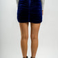 Do+Be - Ruched Velvet Skirt
