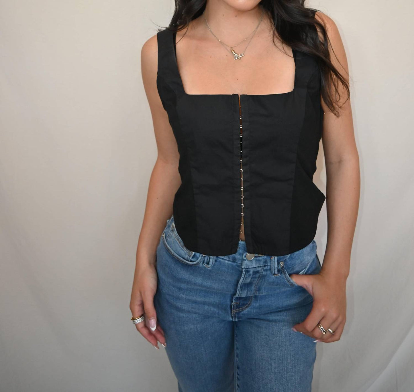 Good American - Poplin Corset