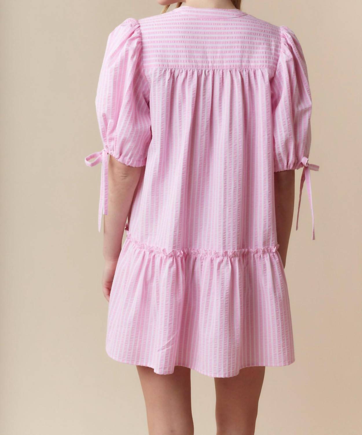 Fantastic Fawn - Palm Springs Striped Dress