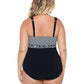 Christina Swimwear - Jardin Secret Bandeau One Piece Swimsuit - Plus Size