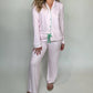 Pj Salvage - Happiest On The Court Pickleball Striped Pajama Set