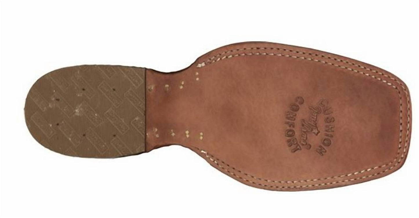 Tony Lama - Men's Full Quill Ostrich Cowboy Boot