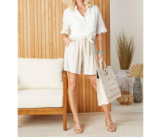 Coco + Carmen - High-rise Shorts