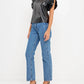 English Factory - Leather Ruffle Top