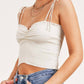 Reset By Jane - Silky Smocked Tank Top