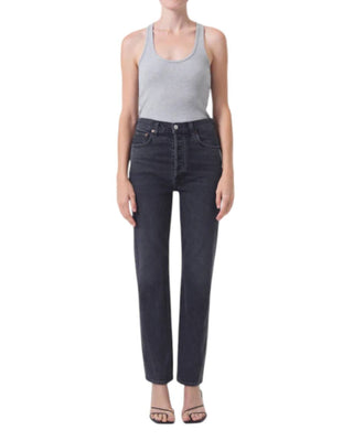 Agolde - High Rise Stovepipe Jeans
