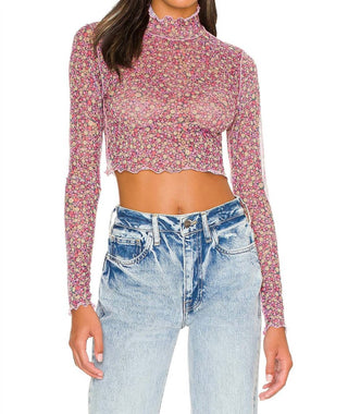 For Love & Lemons - NADIA CROP TOP