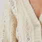 Astr - Nesmarie Lace Embellished Cardigan