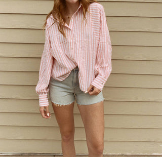In February - Women's Emerson Stripe Shirt