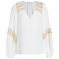 Ramy Brook - LAUREL EMBELLISHED BLOUSE