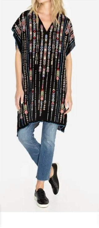 Johnny Was - trim poncho