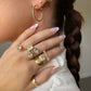 Melinda Maria - Women's Badass 1" Hoop Earrings