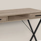 Contemporary Computer Desk with Storage Drawers