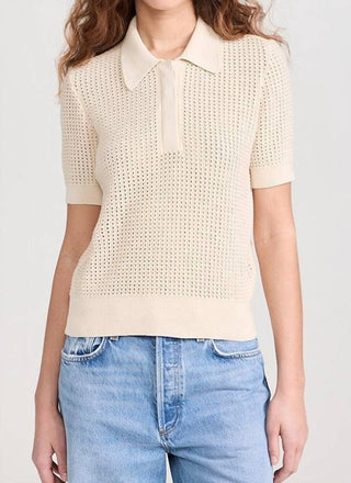 Clare V. - Augustine Crochet Polo