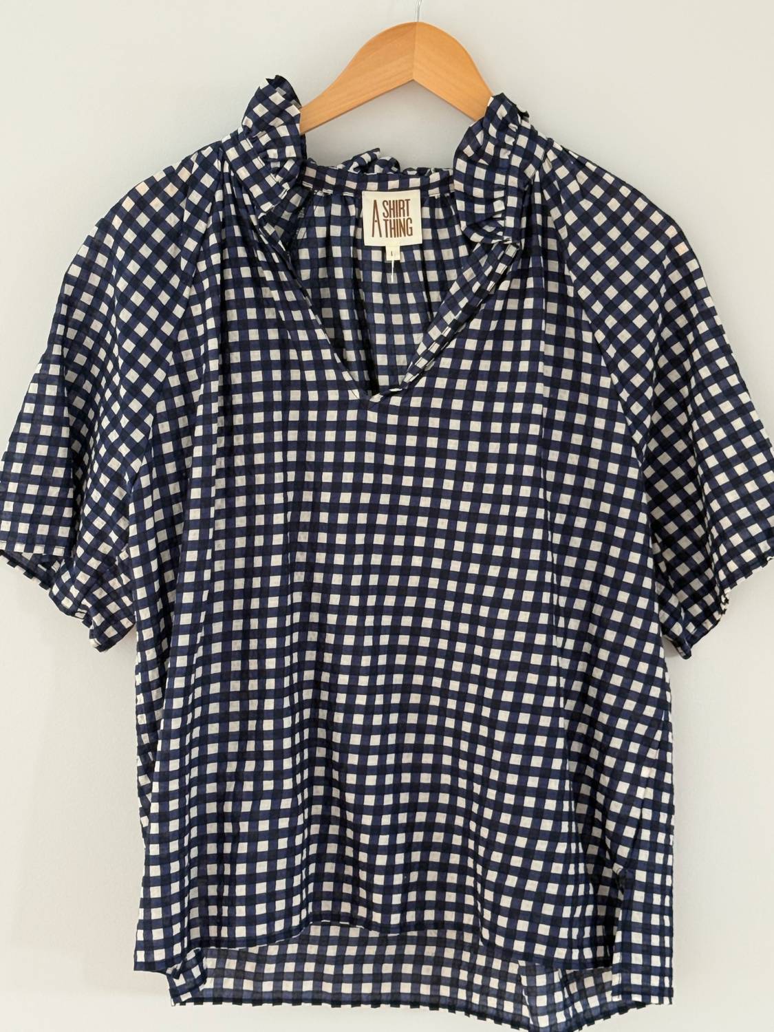 A Shirt Thing - Women's Margot Gingham Blouse