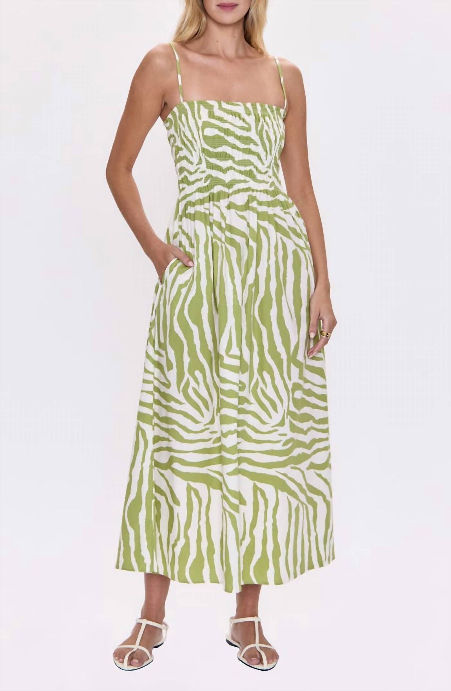 Pistola - bianca maxi sundress