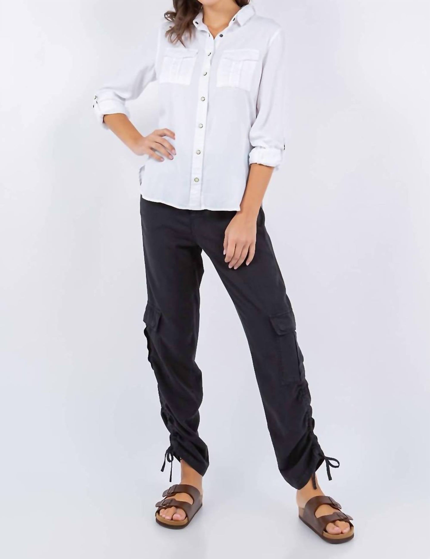 Paparazzi - Women's Cinched Cargo Pant