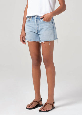 Agolde - Parker Long Denim Short