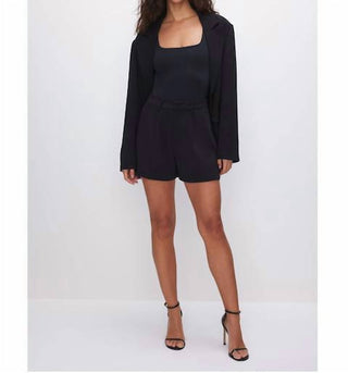 Good American - Luxe High Waist Trouser Shor