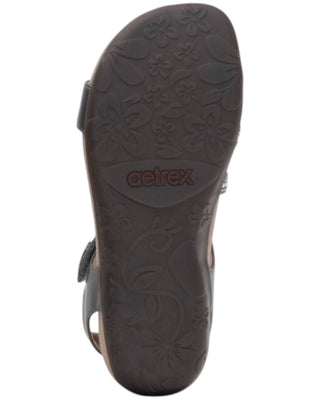 Aetrex - Women's Jess Adjustable Quarter Strap Sandals