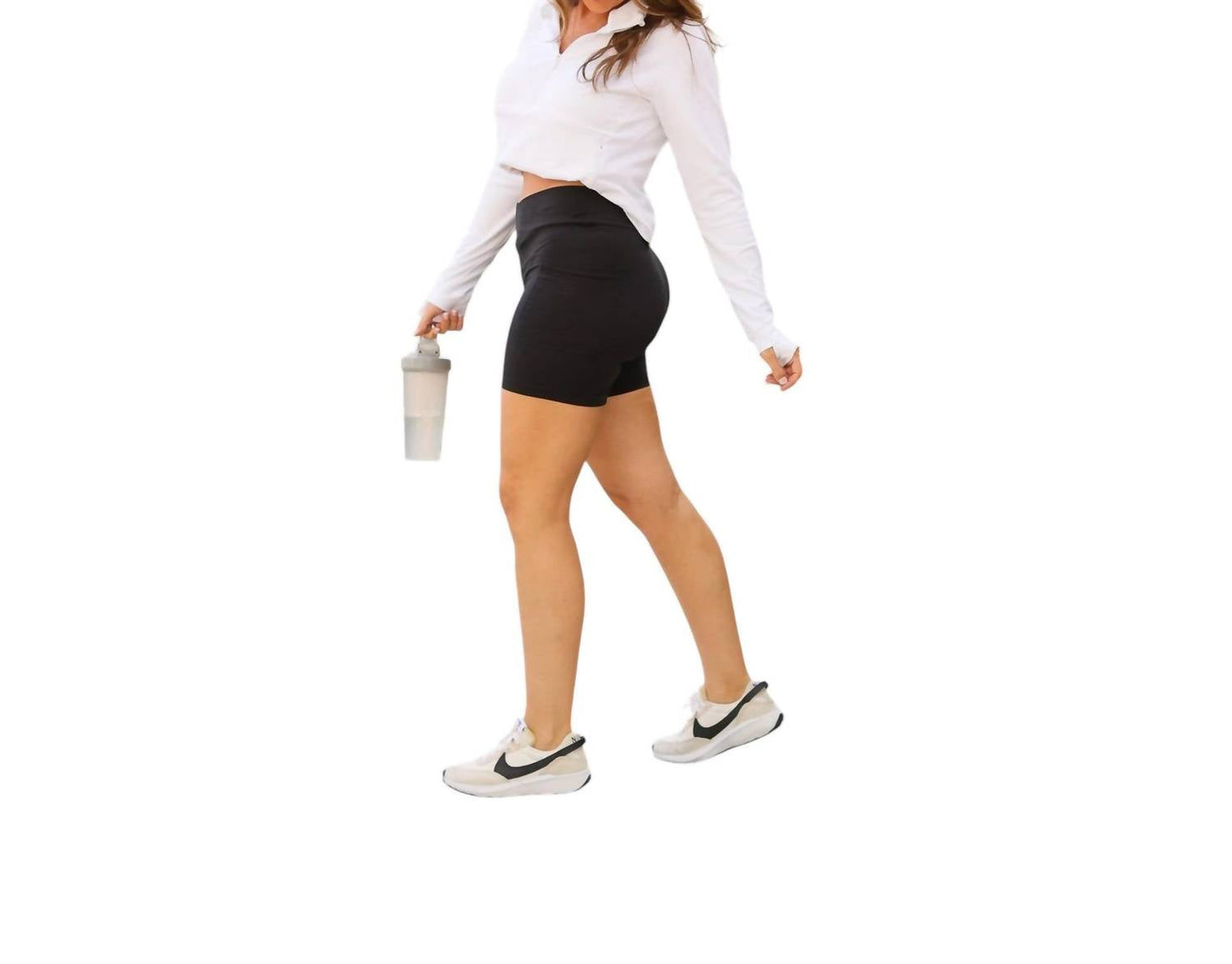 Julia Rose - Crossover Biker Shorts