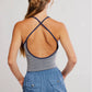 Free People - Perfectly Pleated Plunge Top