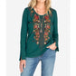 Johnny Was - Zaret Embroidered Top