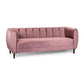Miranda Modern Glam Velvet 3 Seater Sofa