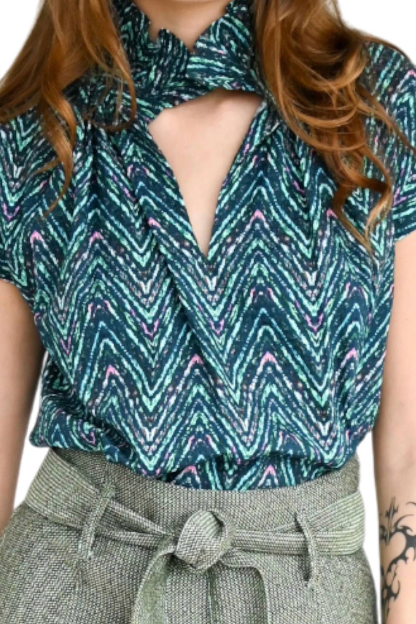 Never A Wallflower - Vicki Short Sleeve Top