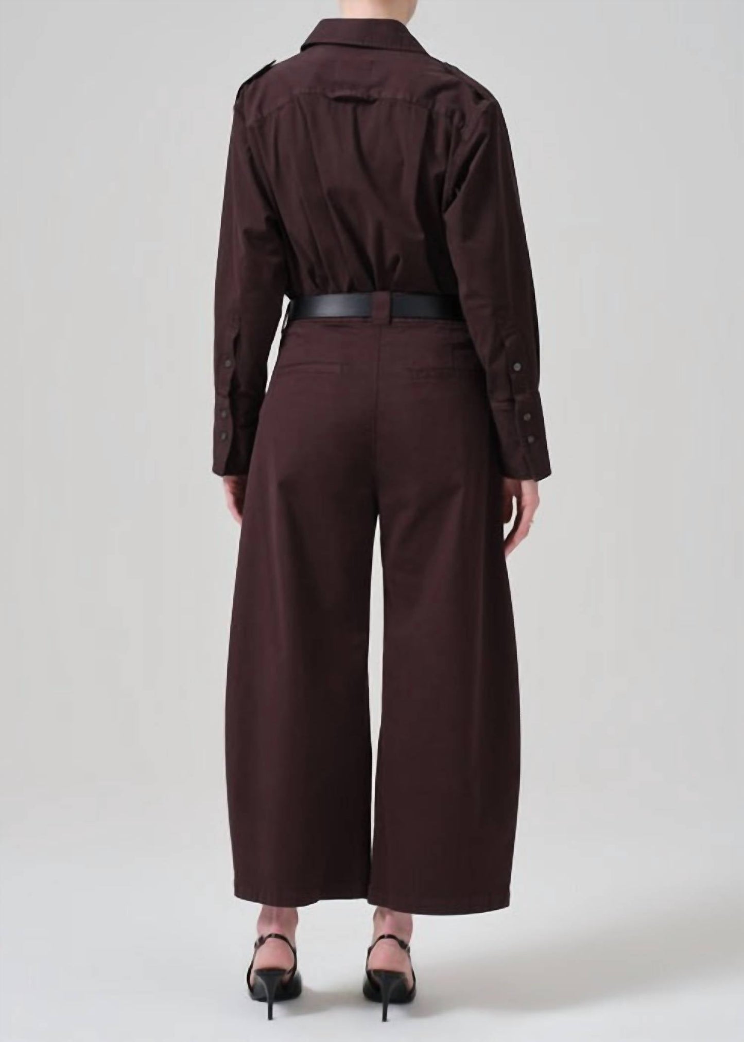 Citizens Of Humanity - Cara Cropped Pleated Trouser