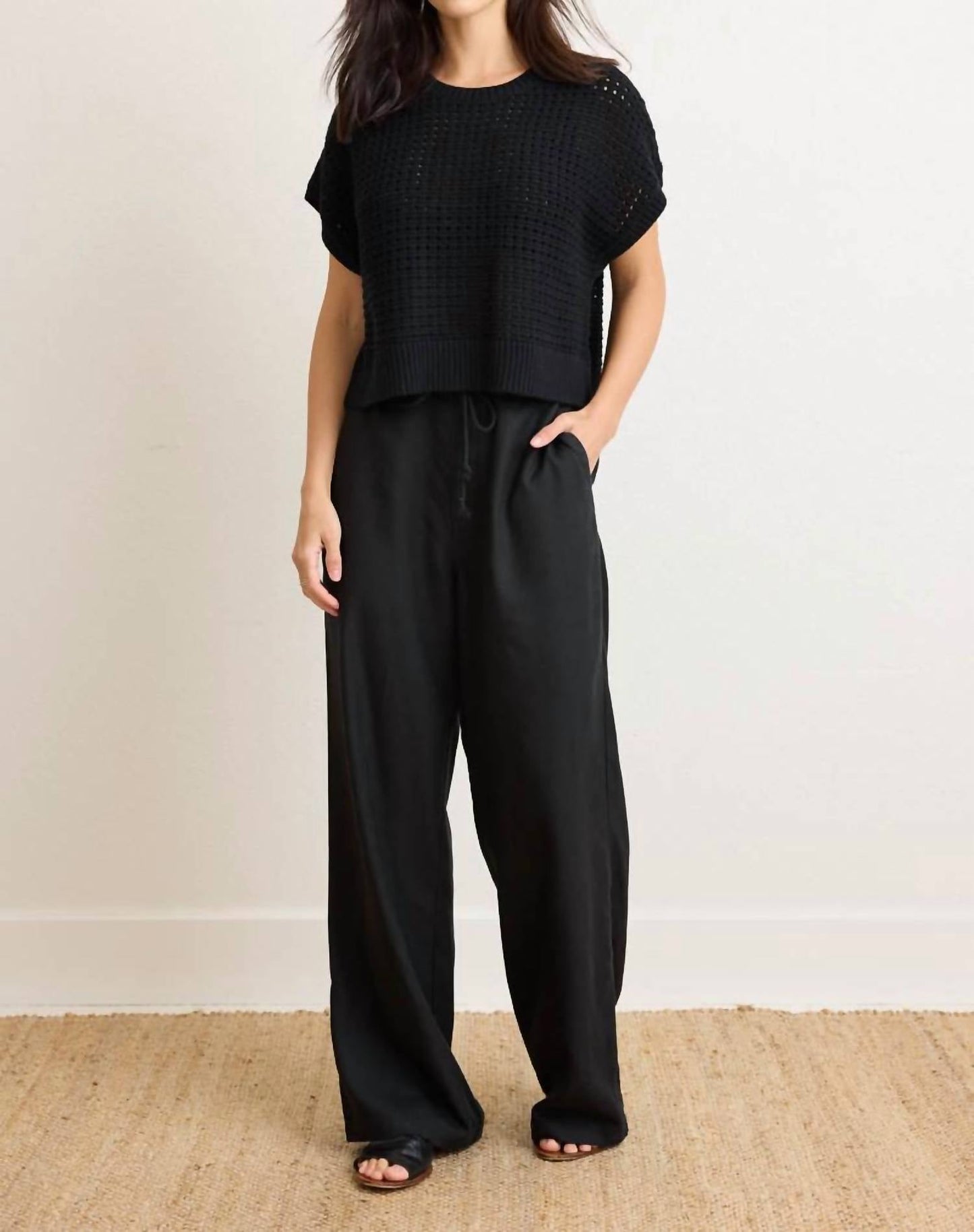 Not Monday - Brynn Tie Front Pant