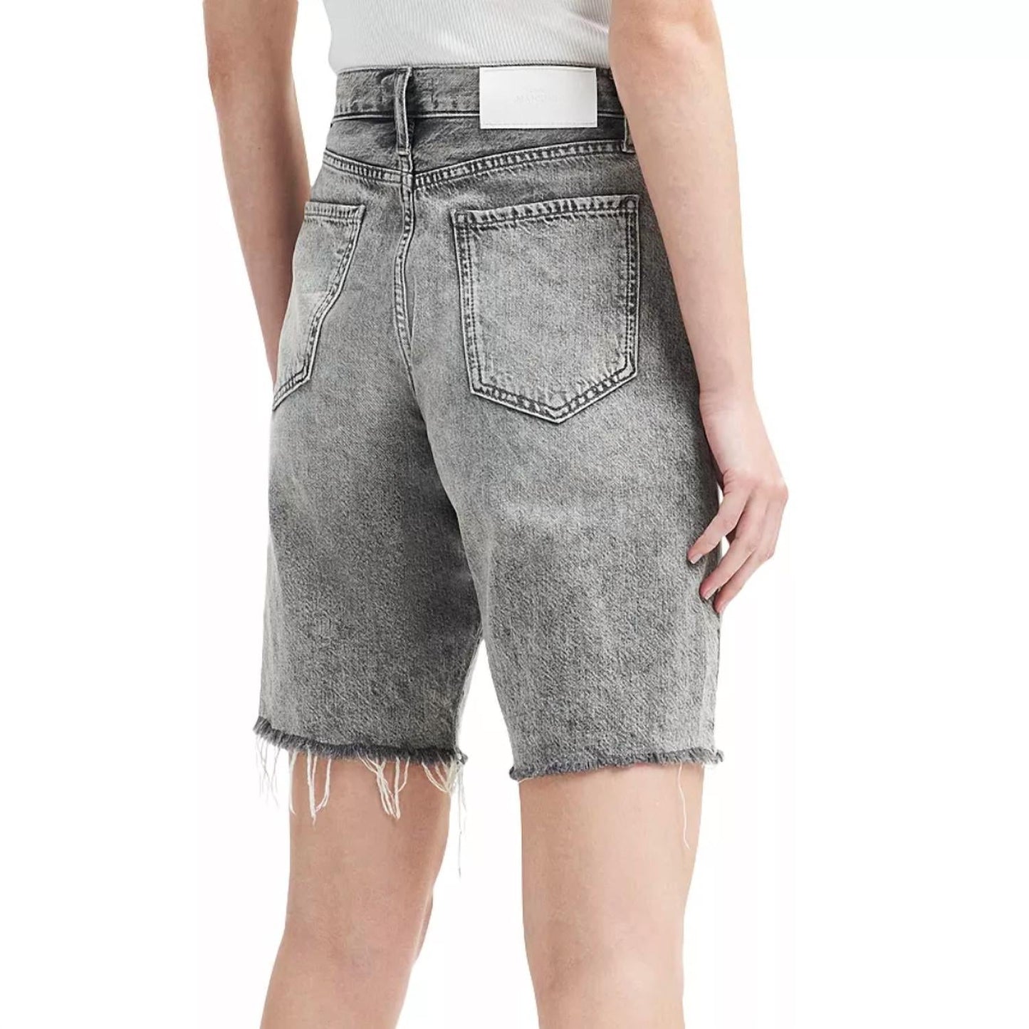7 For All Mankind - Women's Easy James High Rise Cotton Shorts