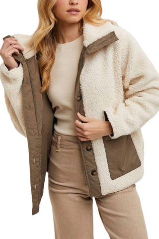 Bluivy - Button Down Fleece Jacket