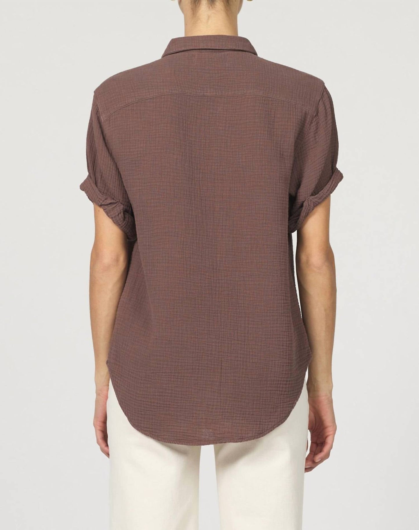 Dear John Denim - Short Sleeve Button Up Top