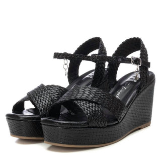 Xti - Women's Metallic Wedge Sandals