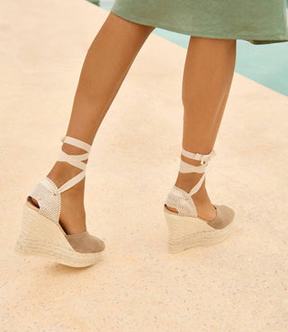 Manebi - Women's Heart Shaped Espadrilles