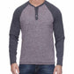 Flags & Anthem - Rollins Long Sleeve Snow Slub Henley Top