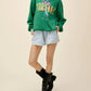 Daydreamer - Nirvana Lilies Bf Crew Sweater