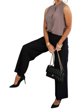 Spanx - Crepe Popover Blouse