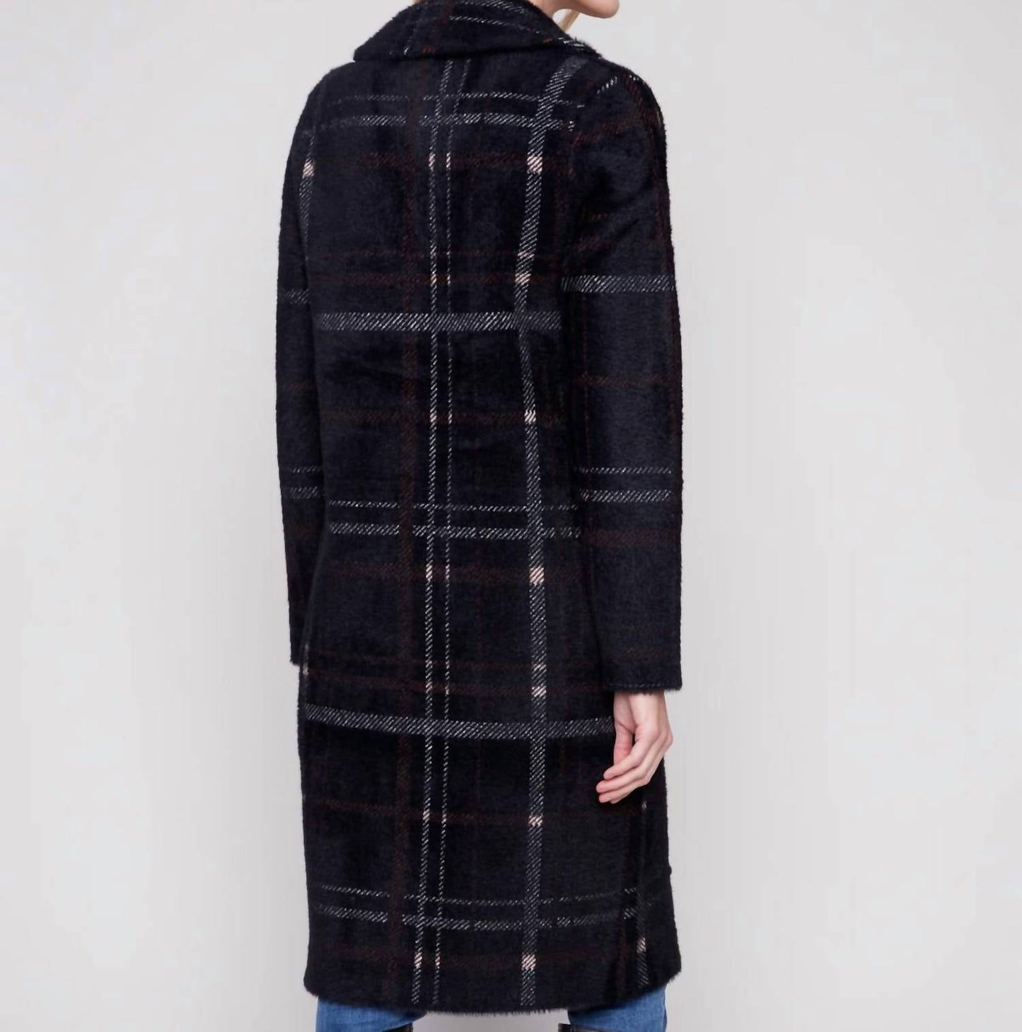Charlie B - Knit Coatigan With Patch Pockets