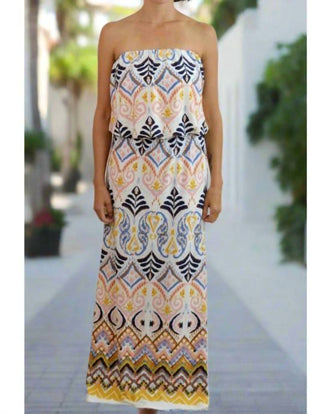 Ces Femme - Strapless Maxi Dress