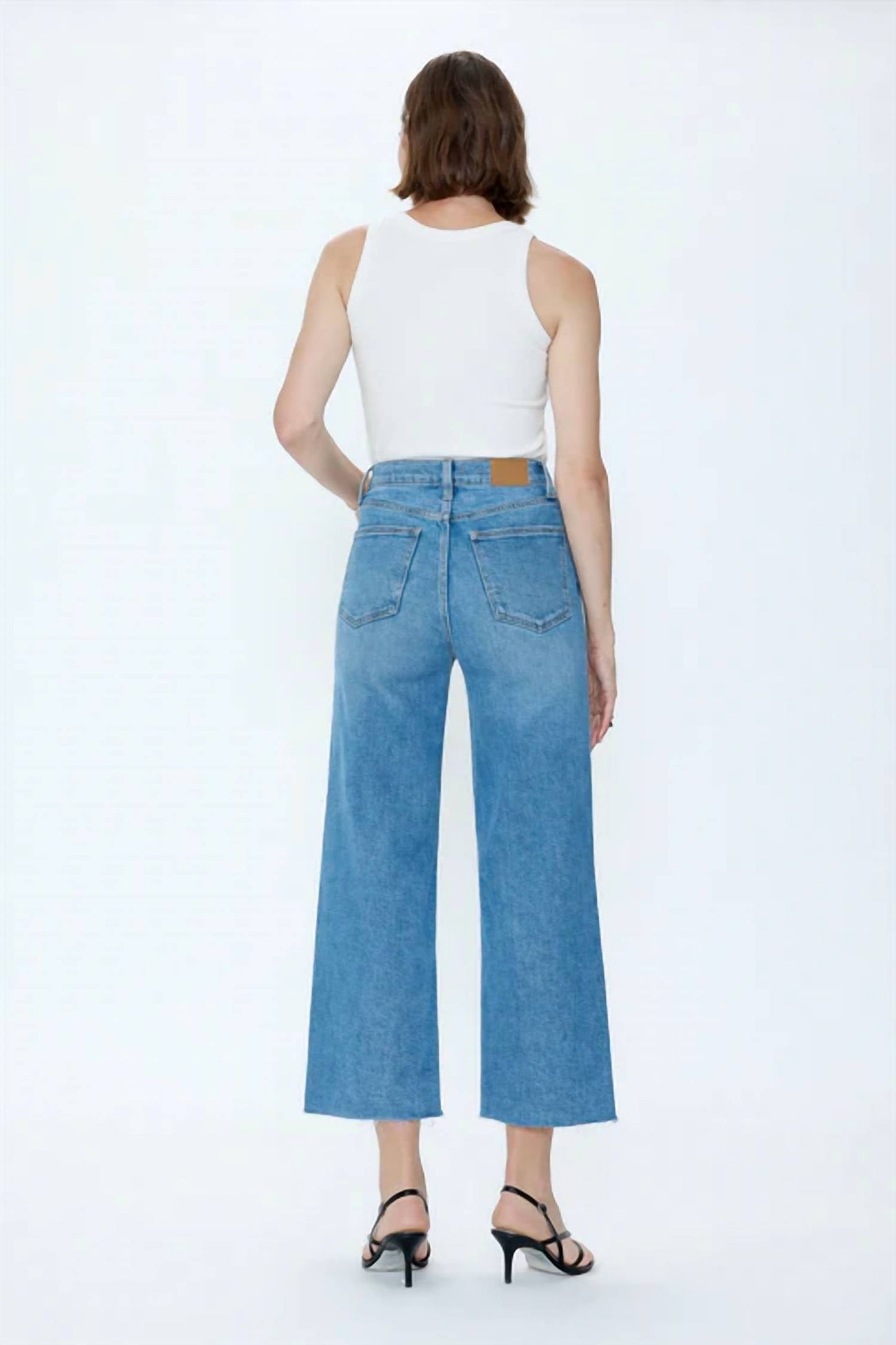 Pistola - Lana Wide Leg Crop Jeans