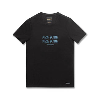 On This Day - "new york new york" Graphic Short Sleeve Knit Tee