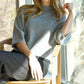 Alashan Cashmere - Lurex Sienna Elbow Sleeve Sweater