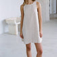 A.Ren - Woven Linen Mini Dress