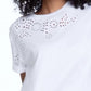 Elliott Lauren - Eyelet Short Sleeves Tee