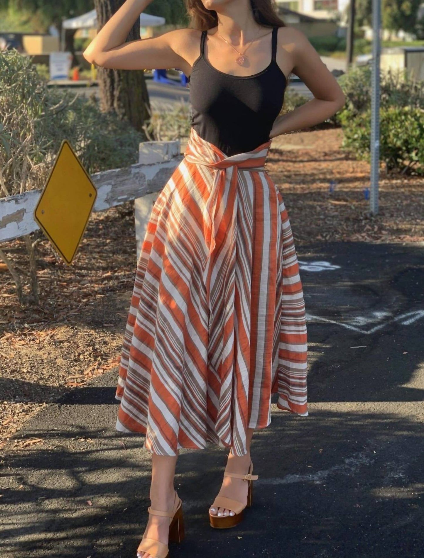 Eva Franco - Vanderbilt Midi Skirt