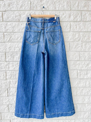 Mother - The Headliner Sneak Wide Leg Jean